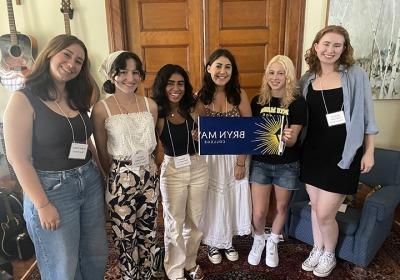 Students at a Send-Off Party in New Jersey